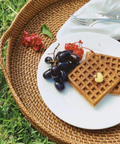 Waffle Mantequilla de maní