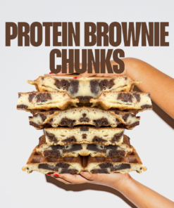 Waffle Protein Brownie Chunks